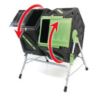 Doppel-Trommel-Komposter  2x 70 Liter