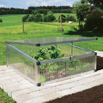 Frühbeet Typ Allgäu Modell FTH: 101 x 107 cm, 16 mm Polycarbonat