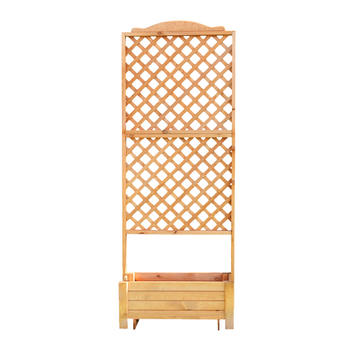 Pflanzkasten mit Spalier B:  80 cm, H: 210 cm