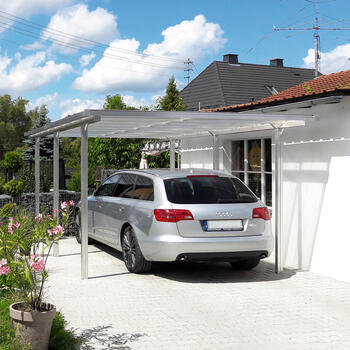 Aluminium-Carport und -Terrassendach