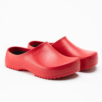 Birkenstock-Gartenschuh Rot