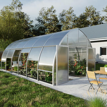 Gewchshaus Typ Botanis Modell Classic BOTL36 400 x 769 cm