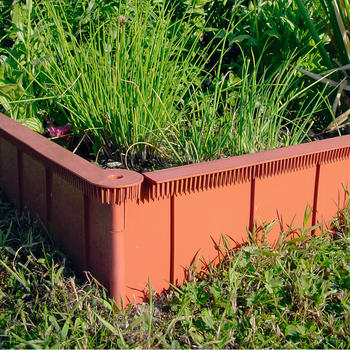 Schnecken-Barriere Braun