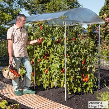 Schutzdach für Pflanzen Modell 2  Breite 150 cm