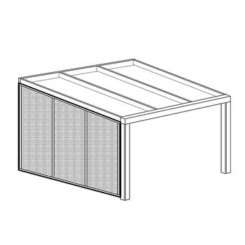 Seitenwand links für Größe 5 - 8